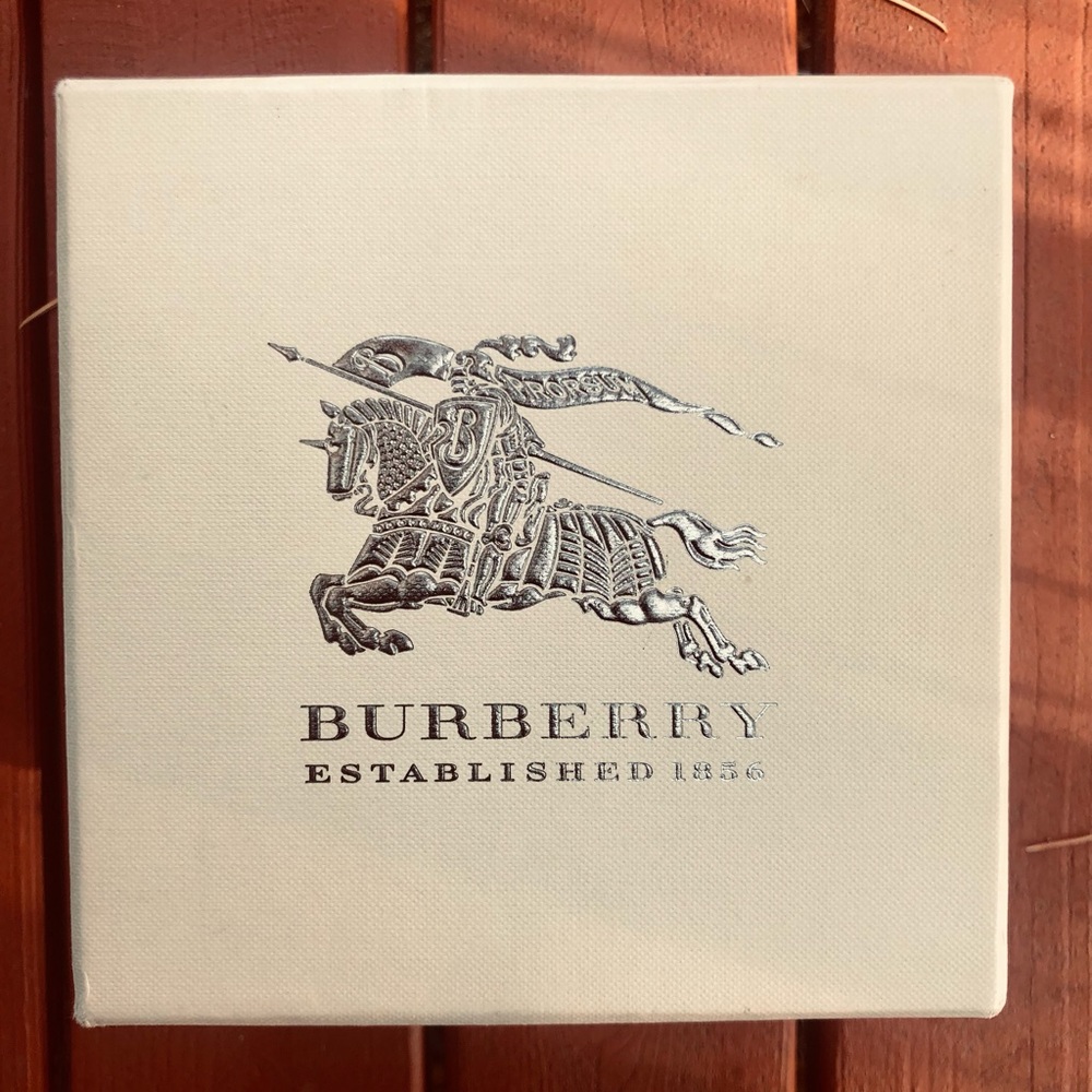 Burberry watch box .
